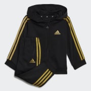 Mens black and gold adidas tracksuit shop