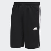 Adidas Men s Designed 2 Move 3 Stripes Shorts Black White M