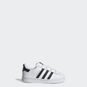 Toddler Superstar Cloud White and Core Black Shoes FU7717 adidas US