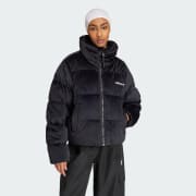 adidas Regen Velvet Down Puffer Jacket Black adidas Deutschland