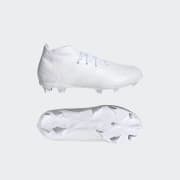 US Ground | Cleats adidas White Kids\' Predator adidas Soccer Soccer - Accuracy.1 | Firm