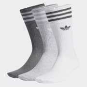 adidas Solid Crew Socks 3 Pairs White adidas Finland
