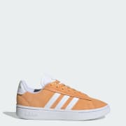 adidas Women s Lifestyle Grand Court Alpha Shoes Orange Free Shipping with adiClub adidas US