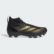 Adidas black and gold cleats discount
