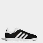 Gazelle cuir noir homme clearance