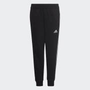 White adidas pants with black stripes new arrivals
