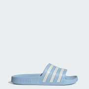 Adidas slides women pink hot sale