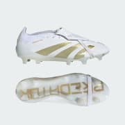 adidas Predator Elite Fold Over Tongue Firm Ground Boots White adidas UK