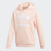 adidas Trefoil Hoodie Pink adidas Australia