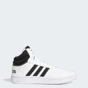 Men s Black Hoops 3.0 Mid Classic Vintage Shoes adidas US