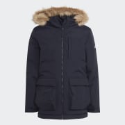 Parka con cappuccio Utilitas Blu adidas adidas Italia