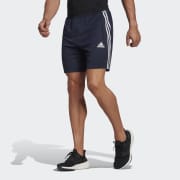 adidas Primeblue Designed to Move Sport 3-Stripes Shorts - Blue 