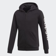 Adidas linear hoodie mens 2025