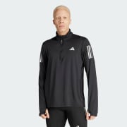 adidas Own the Run Half Zip Jacke Schwarz adidas Deutschland