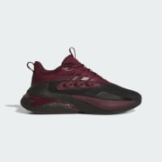 Adidas Mississippi State AlphaBoost V2 Unisex Core Black Team Maroon Red 2 Cloud White M 10.5 W 11.5