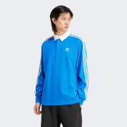 adidas Adicolor Rugby Polo Shirt Multicolour adidas UK