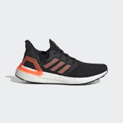 Ultra boost 20 core black best sale  cloud white  signal coral