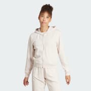 Pink ALL SZN French Terry 3 Stripes Garment Wash Full Zip Hoodie adidas Canada
