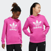 Youth adidas trefoil hoodie on sale