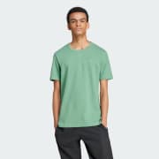 T shirt Trefoil Essentials Waffle Verde adidas adidas Italia
