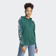 Lifestyle Hoodie Print adidas | US 3-Stripes - Green Women\'s | adidas Vibrant