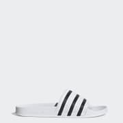 Claquettes Adilette blanches et noires adidas France