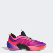 adidas D.O.N Issue 6 Camp Basketball Shoes Purple Free Shipping with adiClub adidas US