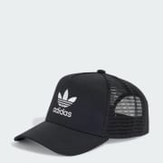 adidas Gorra Trucker Adicolor Classic Curvada Espuma Negro adidas Mexico