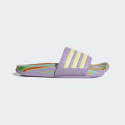 Adilette cloudfoam plus on sale stripes