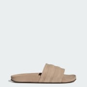 adidas Adilette Suede Slides Beige Free Shipping with adiClub adidas US