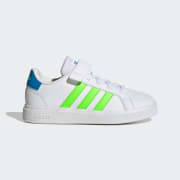 Cor do artigo: Cloud White / Solar Green / Blue Rush