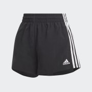 Adidas black shorts with yellow stripes hot sale