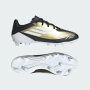 Botines de messi dorados discount