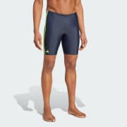 adidas Classic 3 Stripes Lange Zwembroek Blauw adidas Officiele Shop