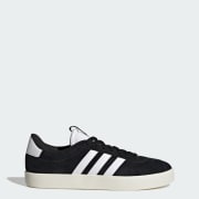 Adidas Women s VL Court 3.0 Sneakers Black White Size 9.5