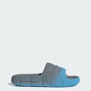 Adidas slides mens grey discount