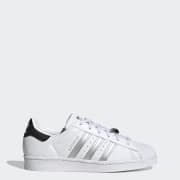 Adidas superstar 1 white silver met core black hot sale