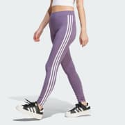 adidas Adicolor Classics 3-Stripes Leggings | Women\'s Lifestyle | adidas - Grey US