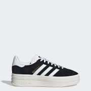 adidas Gazelle Bold Sneakers Black Unisex Lifestyle Free Shipping with adiClub adidas US