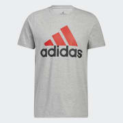 Color del artículo: Medium Grey Heather / Vivid Red / Black