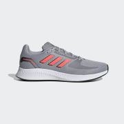 Grey hot sale adidas falcon
