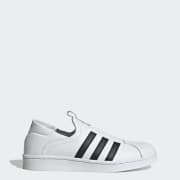 Adidas slip on blancos deals