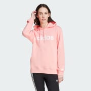 adidas Essentials Linear Hoodie Black Free Delivery adidas UK