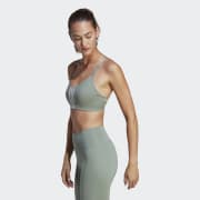 adidas Aeroimpact Training Light-Support Bra - Green