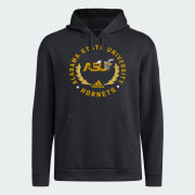 adidas Arkansas Pine Fleece Hooded Sweatshirt Black Free Shipping with adiClub adidas US