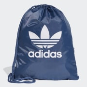 adidas Trefoil Gym Sack Blue adidas New Zealand