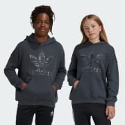 adidas Trefoil Hoodie Kids Grey Free Shipping with adiClub adidas US