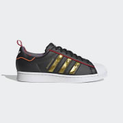 Adidas black shoes superstar sale