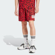 Adidas allover print swim shorts cheap