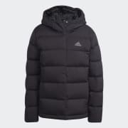 adidas Helionic Hooded Daunenjacke Schwarz adidas Deutschland